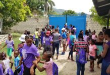 New Club in Haiti – Over 100 Kids Show up!